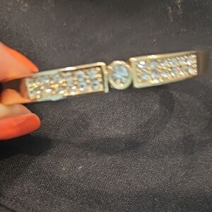 Elegant Gold and Silver Bracelet